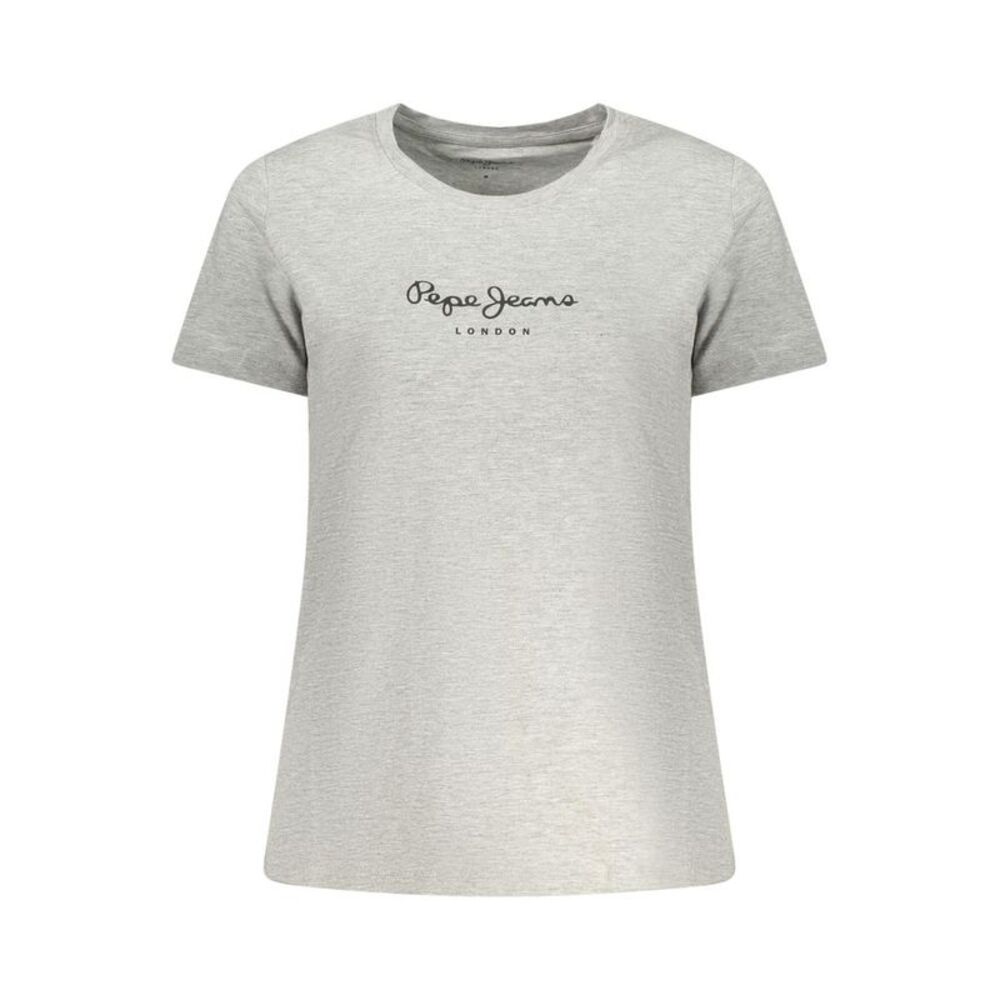 Pepe Jeans Grigio Cotton Women's Women's T-Shirt